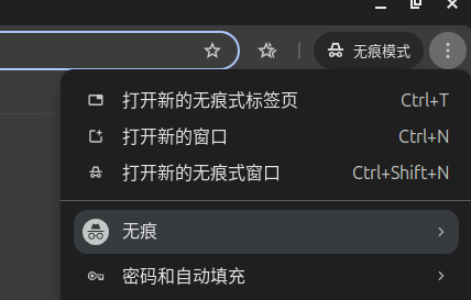 Chrome 隐私模式